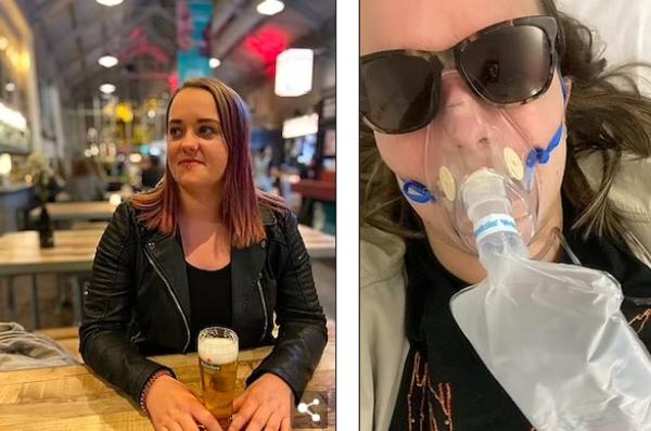 بريطانية تعاني من حالة نادرة تدفع جسدها للتصرف كما لو كانت مصابة بورم في المخ